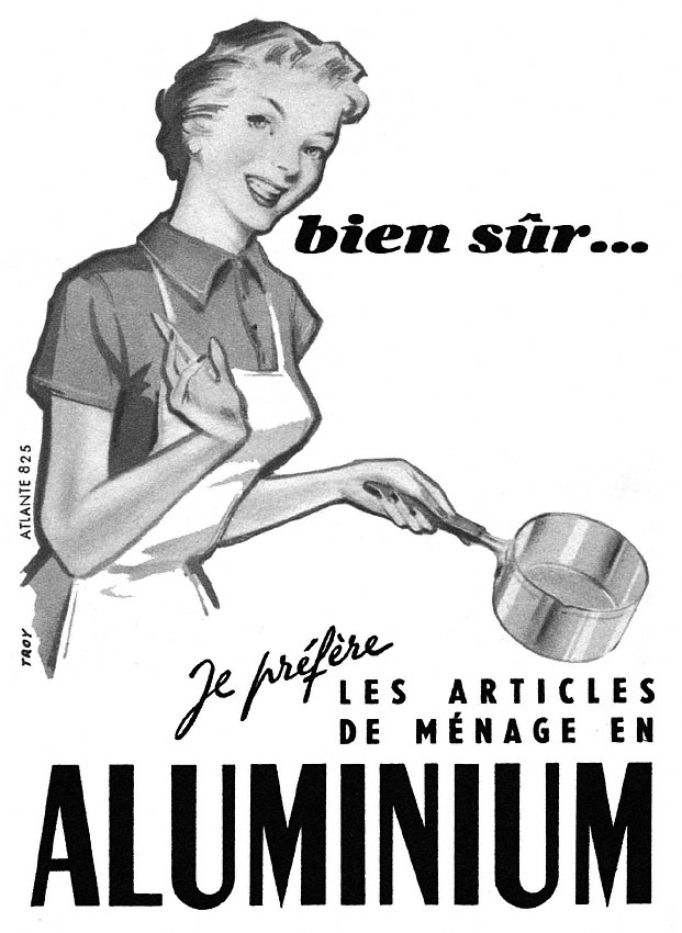 Advert Aluminium 1955