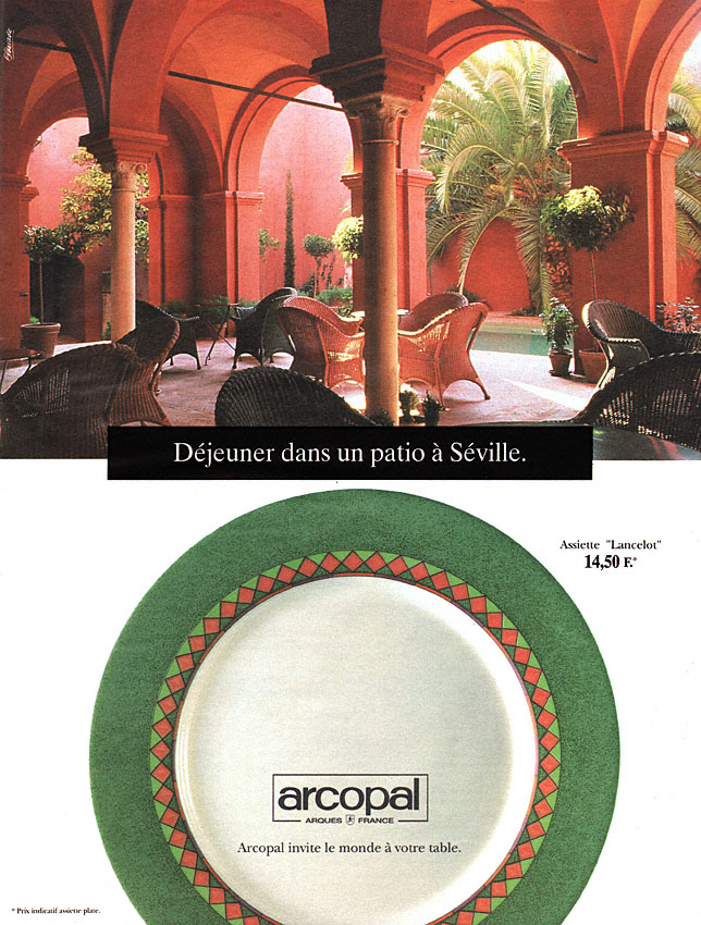 Advert Arcopal 1992