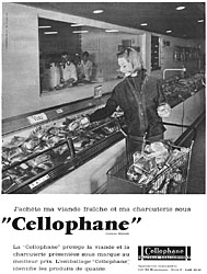 Advert Cellophane 1960