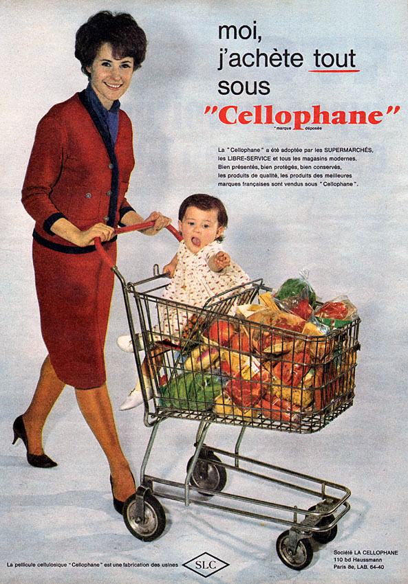 Advert Cellophane 1961