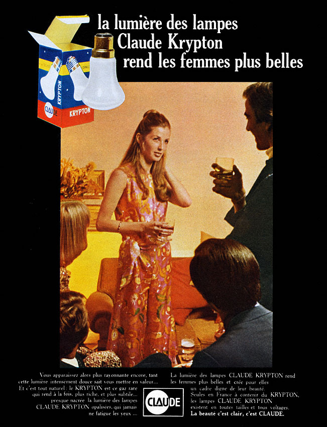 Advert Claude 1969