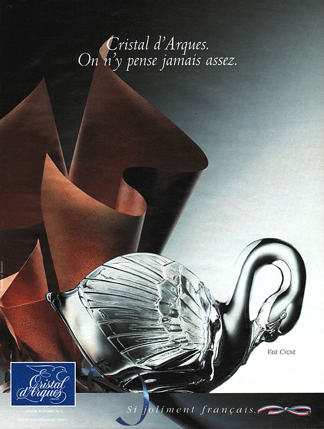 Advert Cristal D'Arques 1994