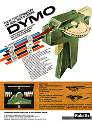 Advert Dymo 1964