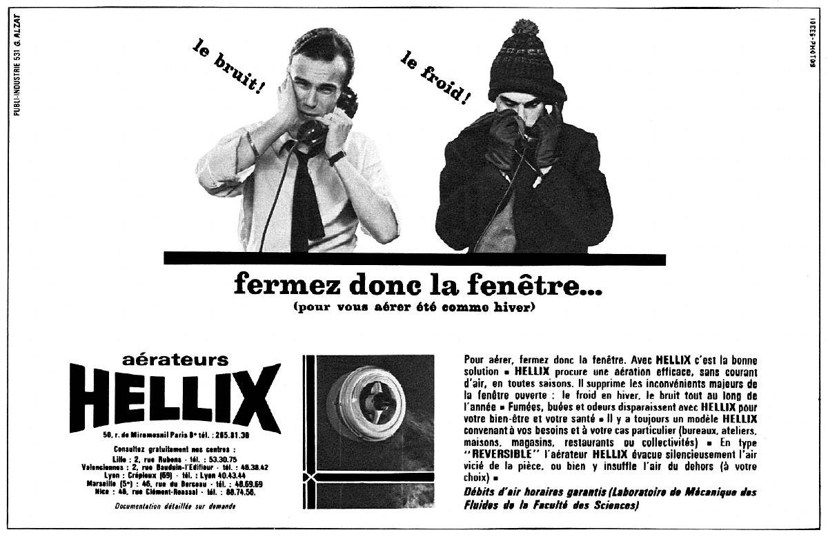 Advert Hellix 1968