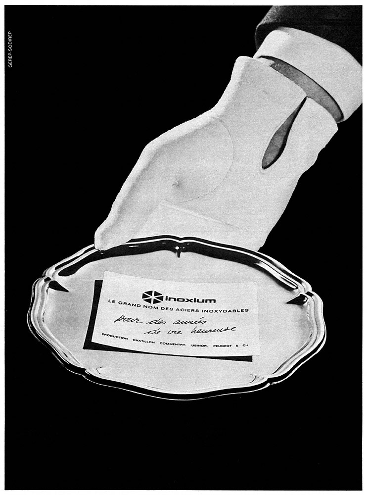 Advert Inoxium 1963