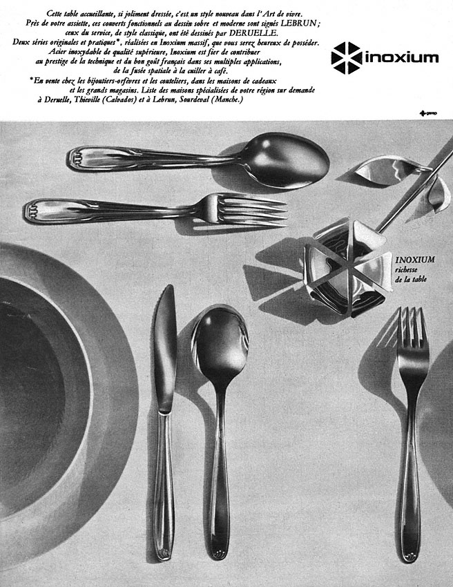 Advert Inoxium 1965