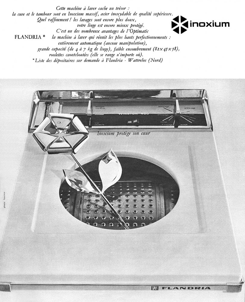 Advert Inoxium 1965