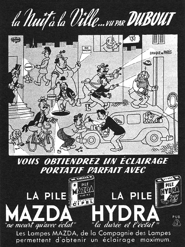 Advert Mazda 1951