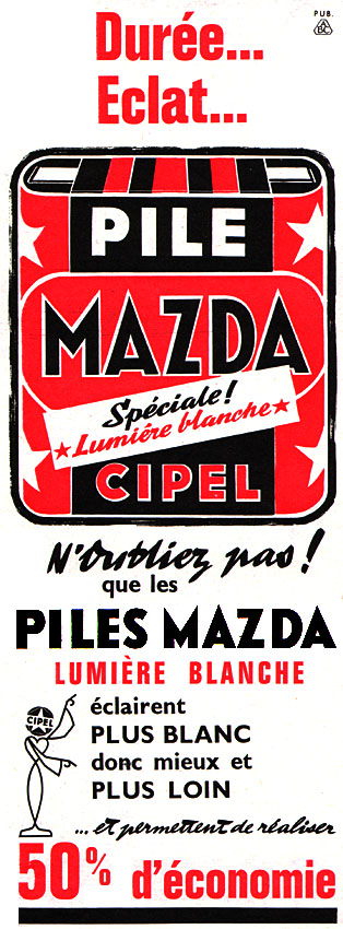 Advert Mazda 1960