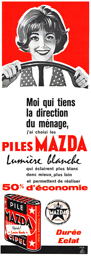 Advert Mazda 1962