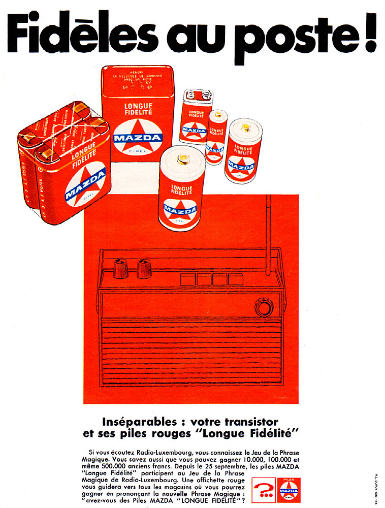 Advert Mazda 1967