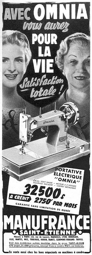 Advert Omnia 1955