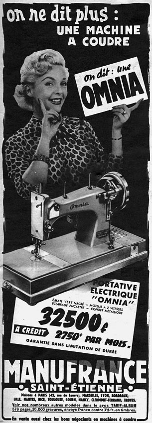 Advert Omnia 1955