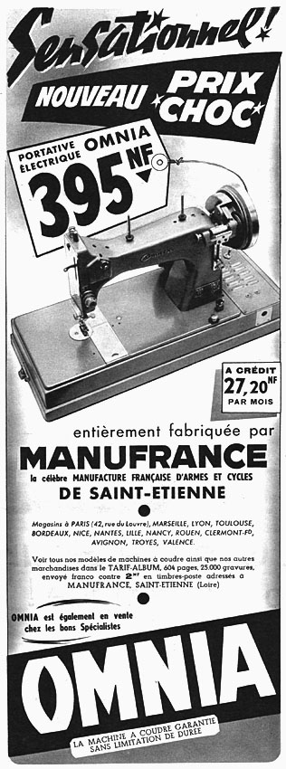 Advert Omnia 1960
