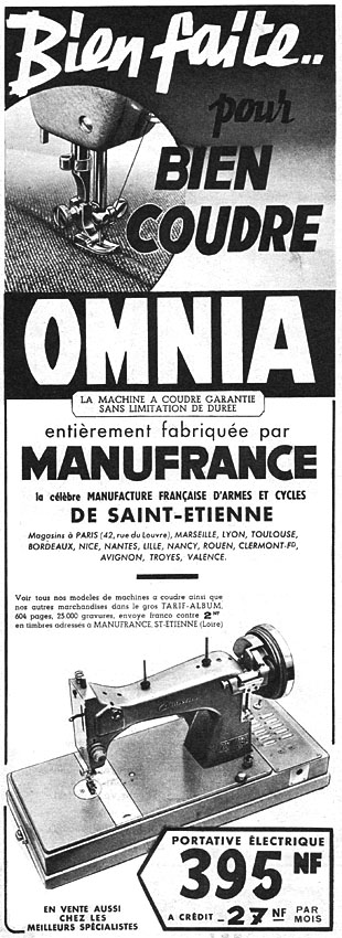 Advert Omnia 1960