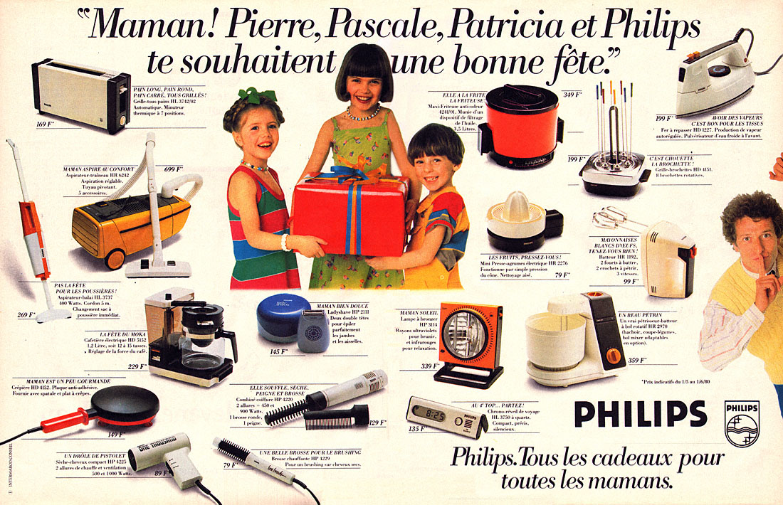 Advert Philips 1980
