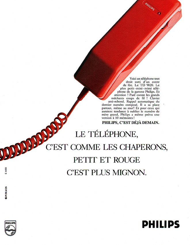 Advert Philips 1988