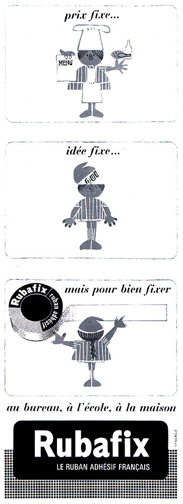 Advert Rubafix 1963