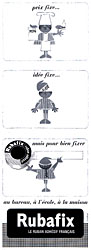 Advert Rubafix 1963