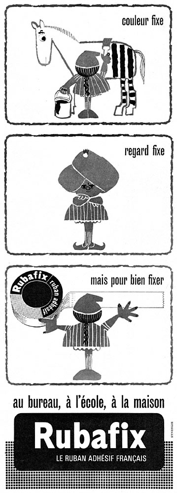 Advert Rubafix 1963