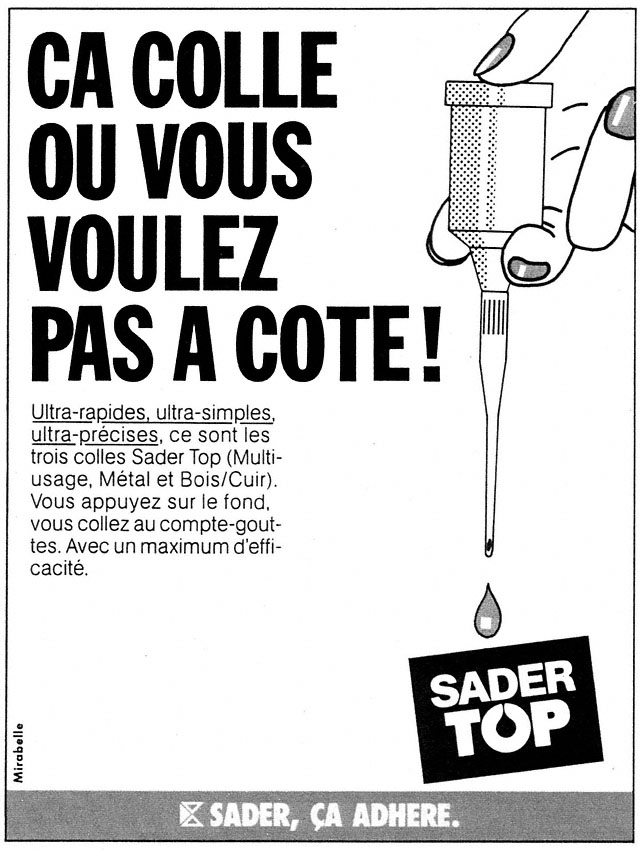 Advert Sader 1985