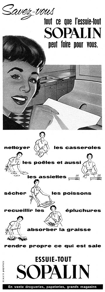 Advert Sopalin 1959