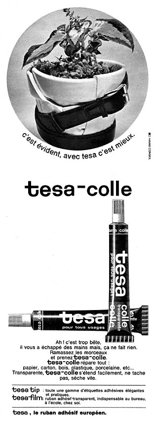 Advert Tesa 1966