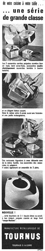 Advert Tournus 1961