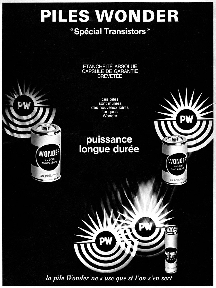 Advert Wonder 1969