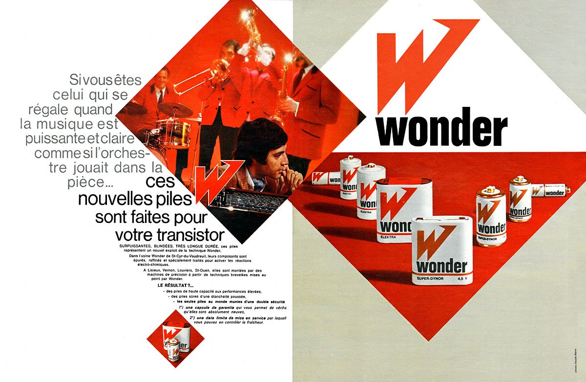 Advert Wonder 1970