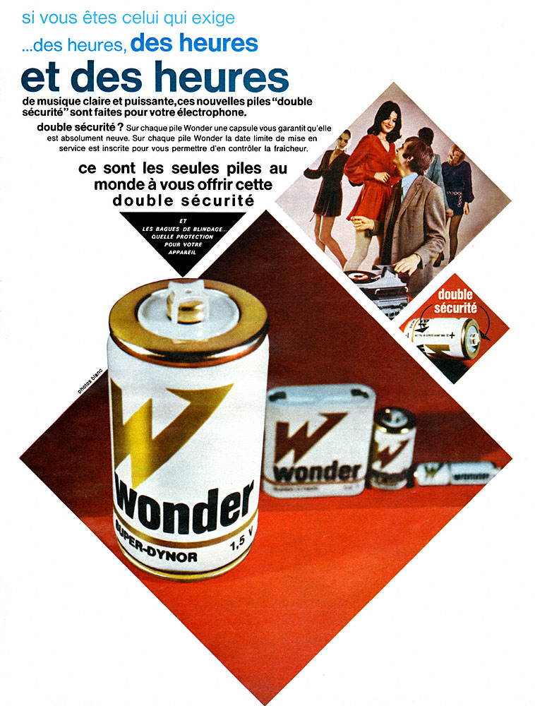 Advert Wonder 1970