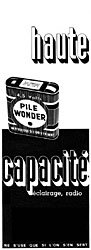 Advert Wonder 1962