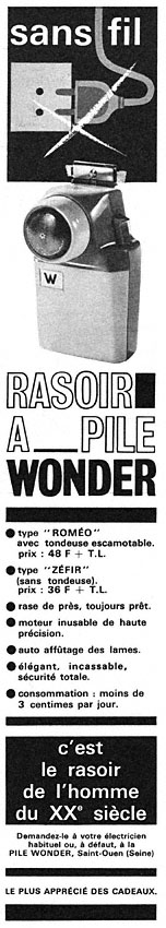 Advert Wonder 1964