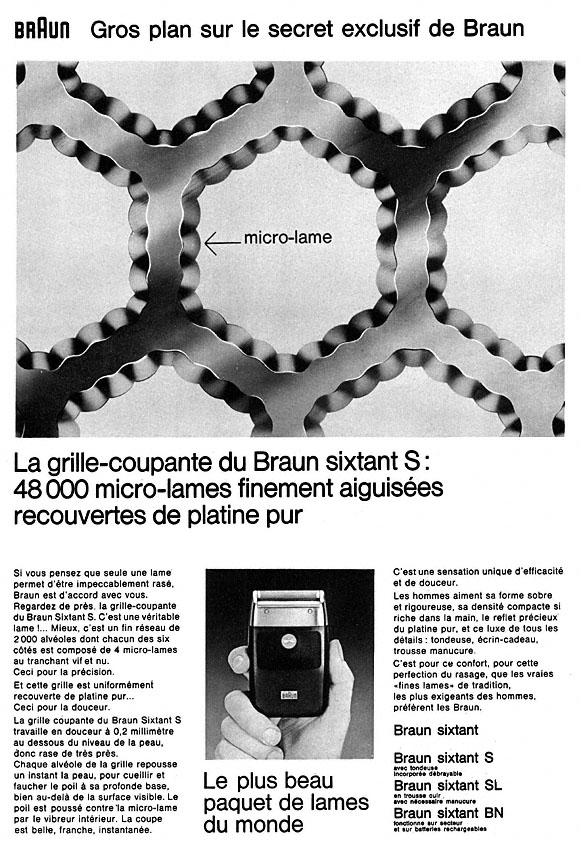 Advert Braun 1969