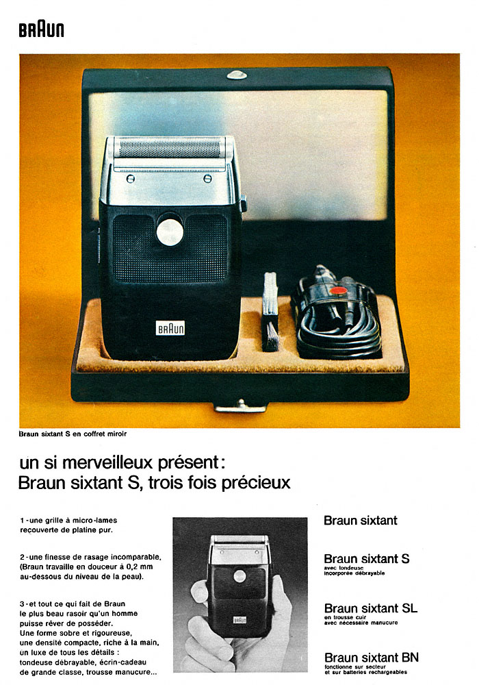 Advert Braun 1969
