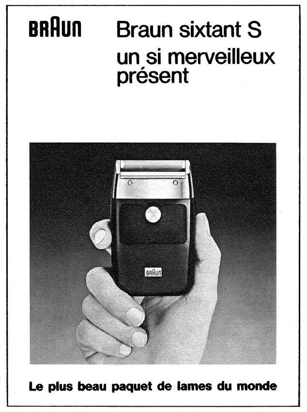 Advert Braun 1970