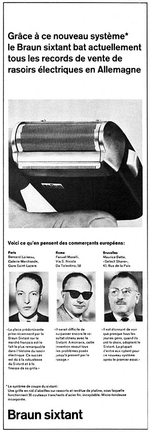 Advert Braun 1965