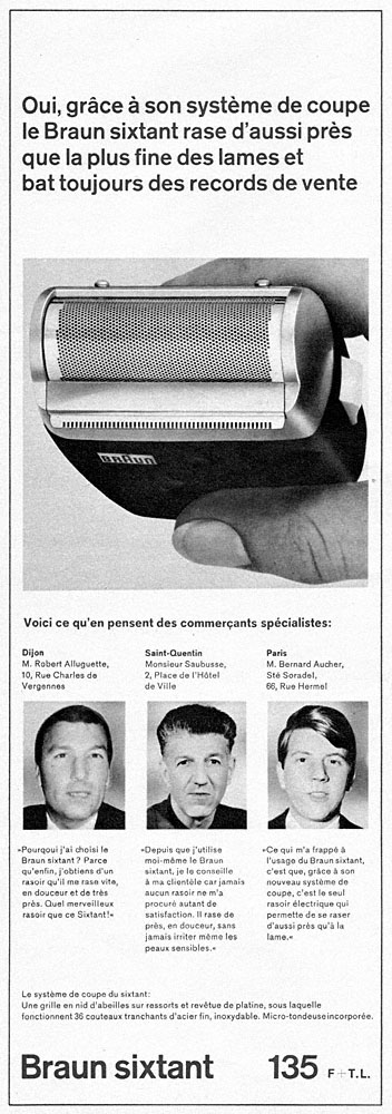 Advert Braun 1966