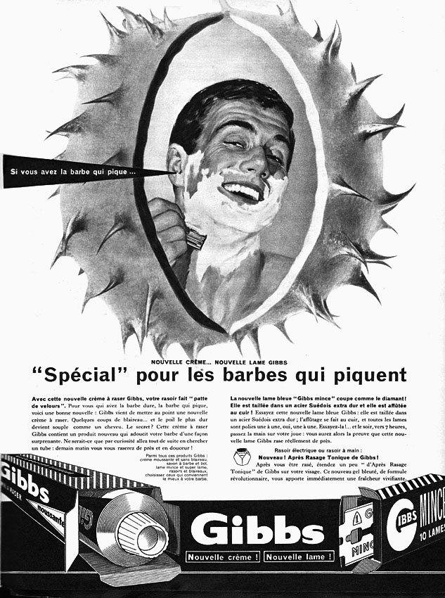 Advert Gibbs 1961