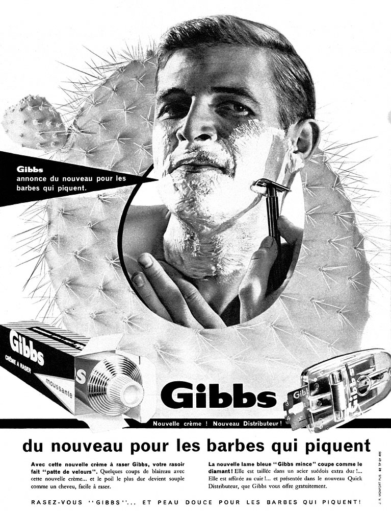 Advert Gibbs 1962