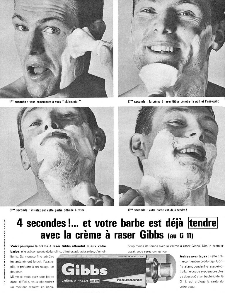 Advert Gibbs 1965