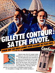 Advert Gilette 1984