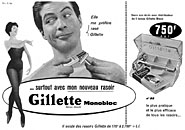 Advert Gilette 1959