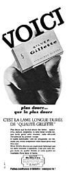 Advert Gilette 1964