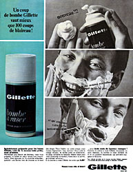 Advert Gilette 1966