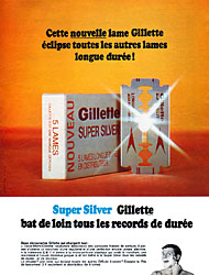 Advert Gilette 1966