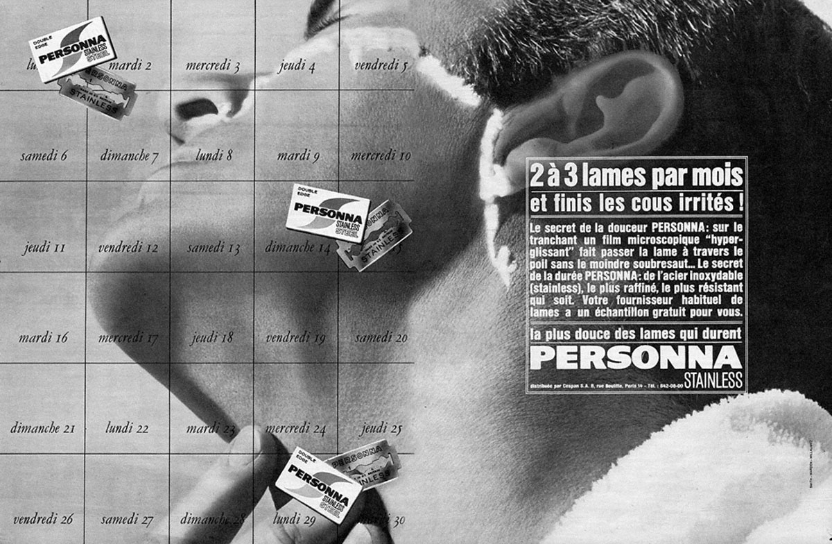 Advert Personna 1964