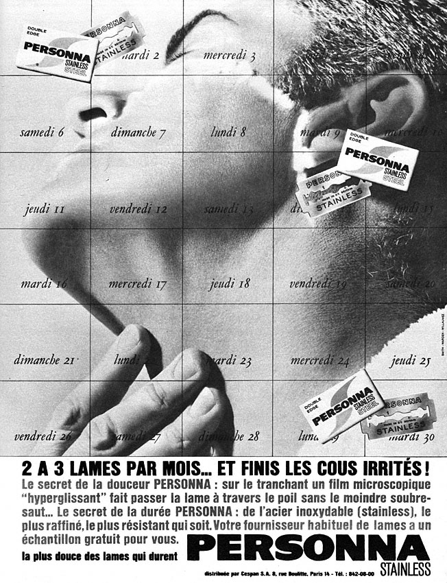 Advert Personna 1964