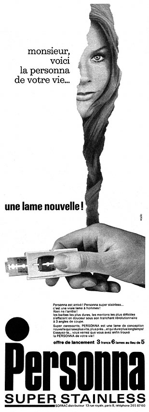 Advert Personna 1967