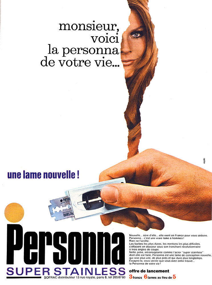 Advert Personna 1967